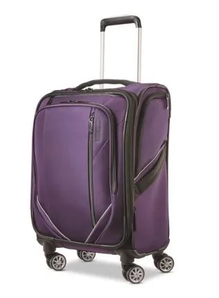 Samsonite® American Tourister® Zoom Turbo 20" Spinner Suitcase (Purple)