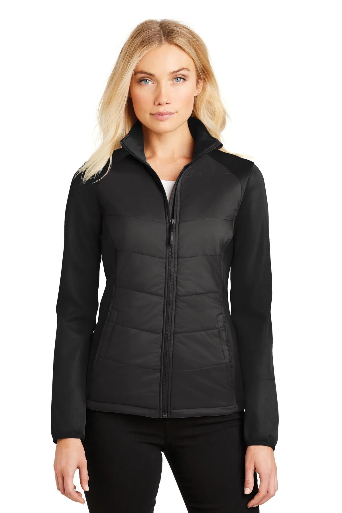 Port Authority® Women's Hybrid Soft Shell Jacket.