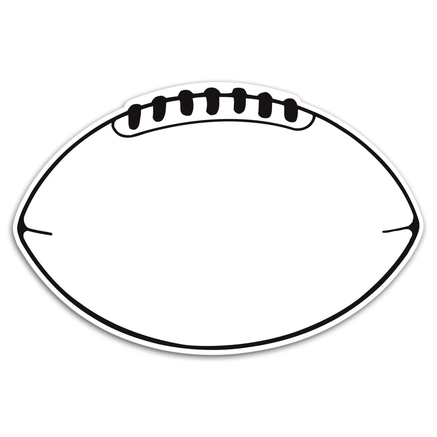 Football Car Sign Magnet view 2