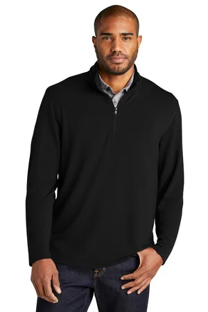 Port Authority® Microterry 1/4-Zip Pullover view 3
