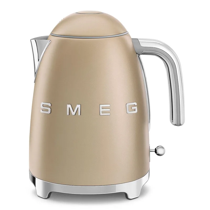 Smeg 50's Retro-Style Electric Kettle Matte Champagne