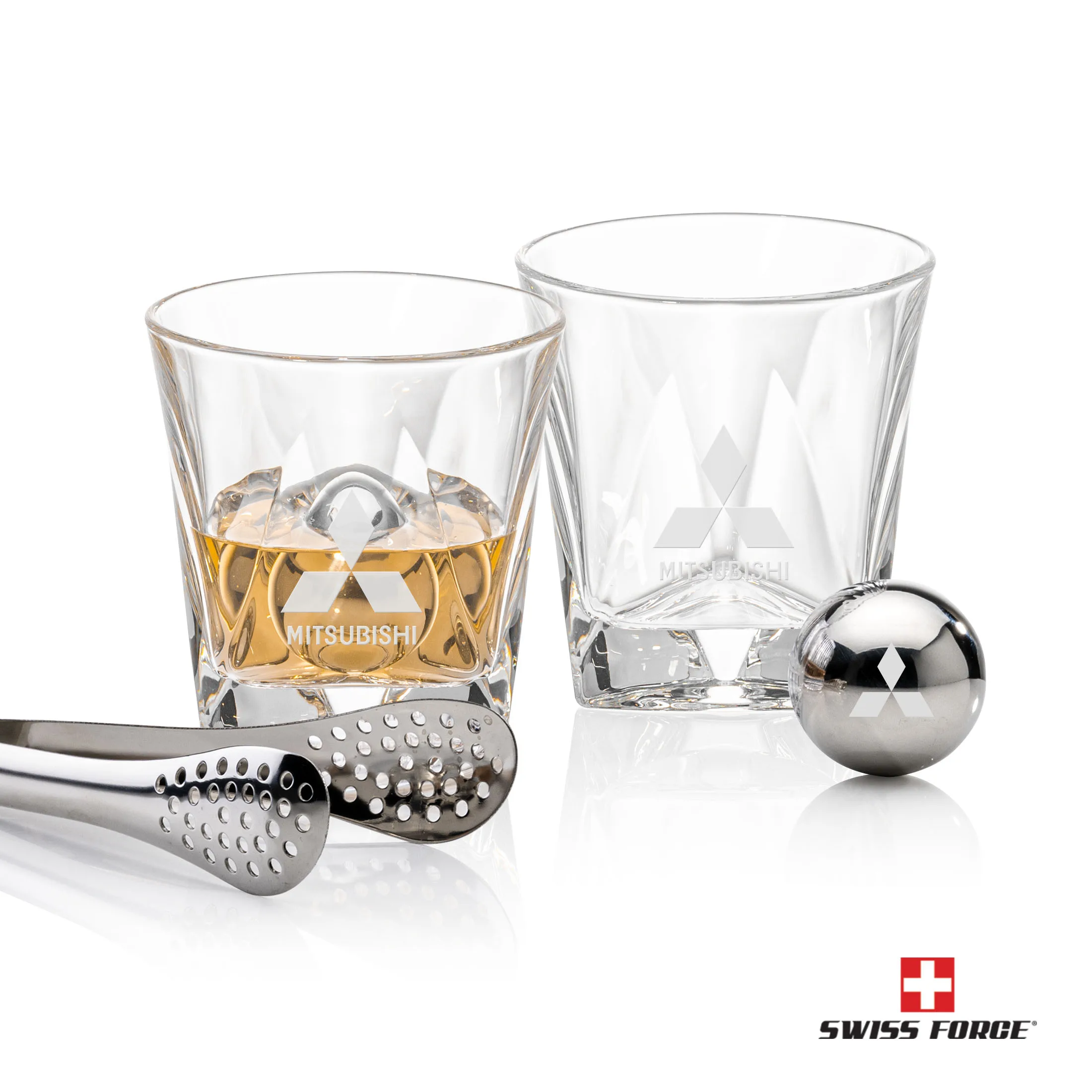 Whiskey Ball Set, Laser Engraving