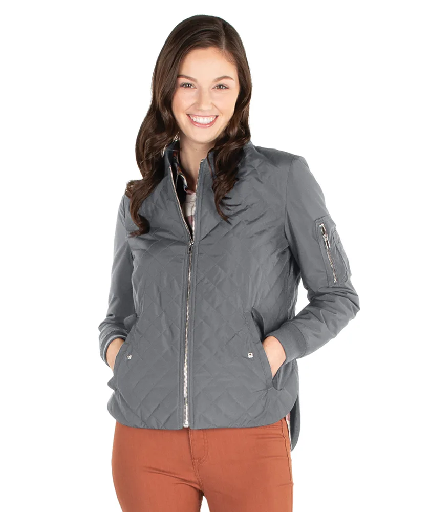 Women's Quilted Boston Flight Jacket