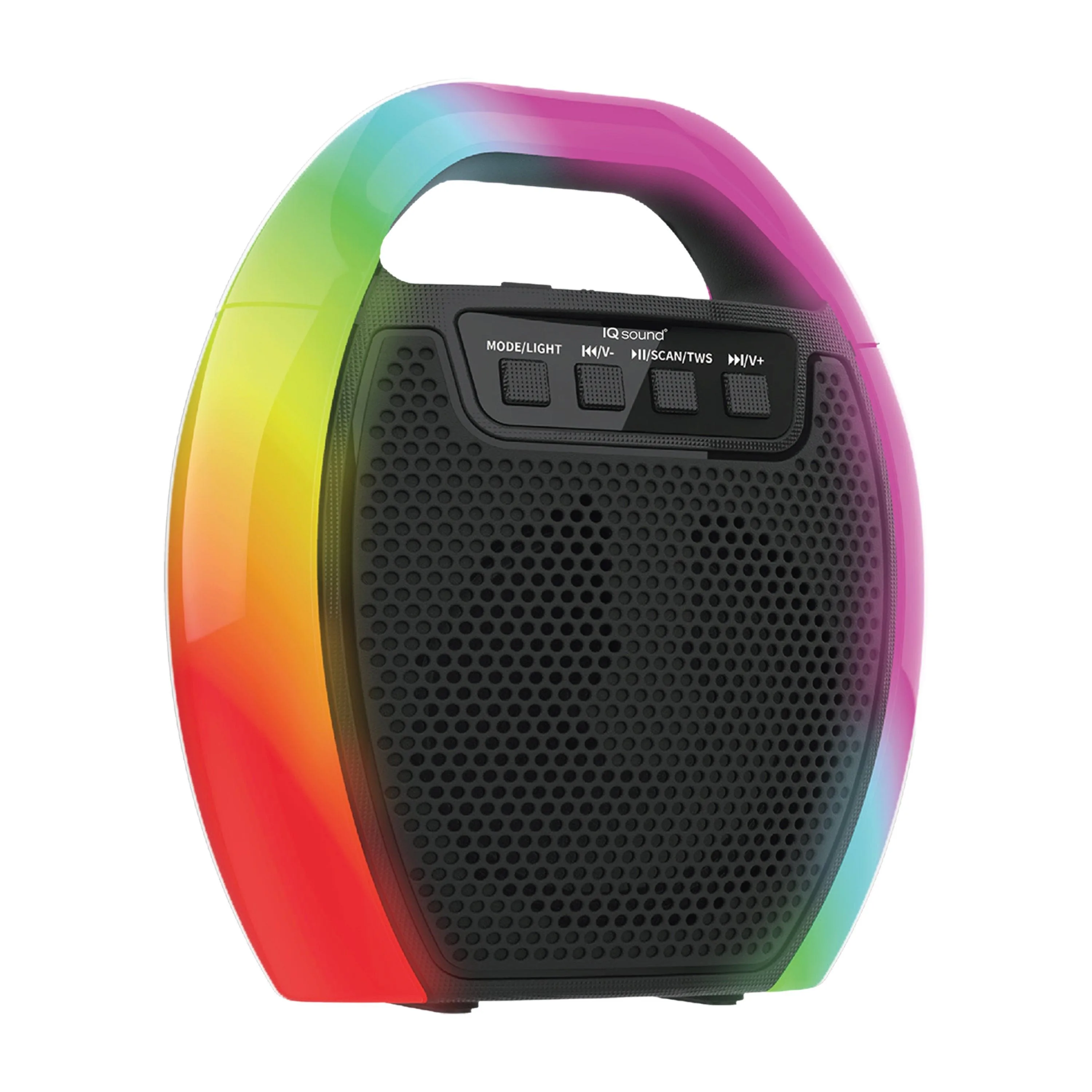 Supersonic 6.5" Bluetooth Speaker W/ Rgb Light Show Handle