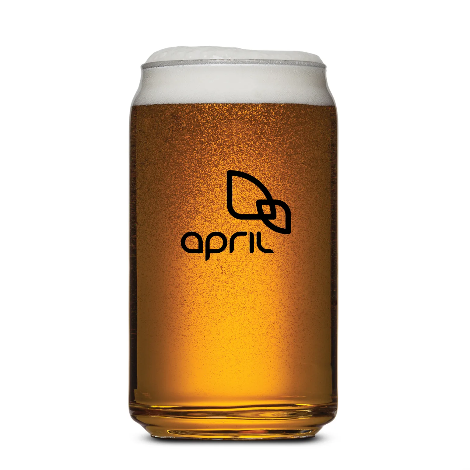 Glass Only, 1 Color, 1 Location Imprint, 16 oz
