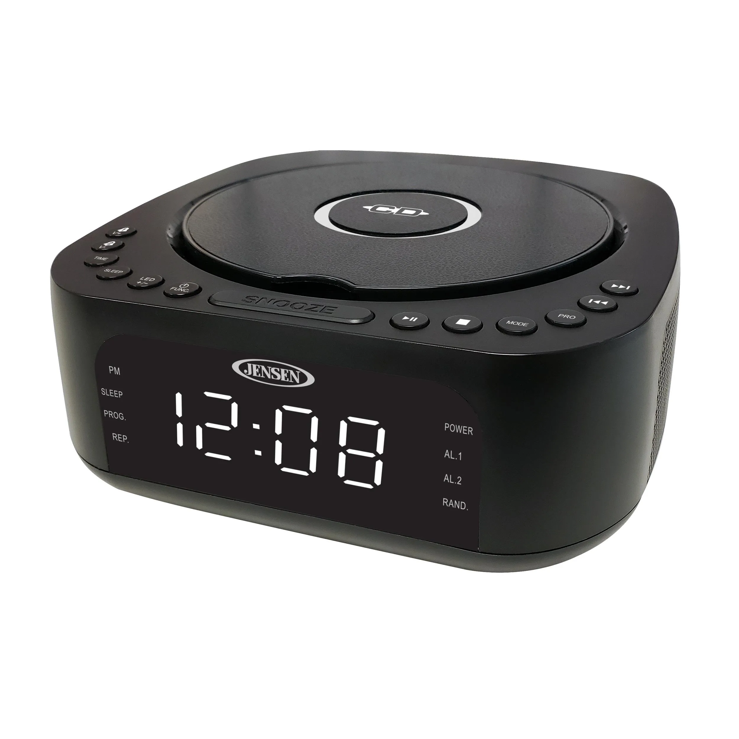 Jensen Audio Stereo Cd Player w/Fm Digital Dual Alarm Clock Radio