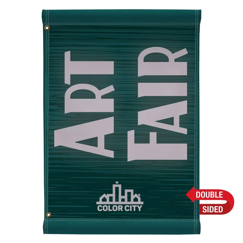 24" x 36" Fabric Boulevard Banner Double-Sided