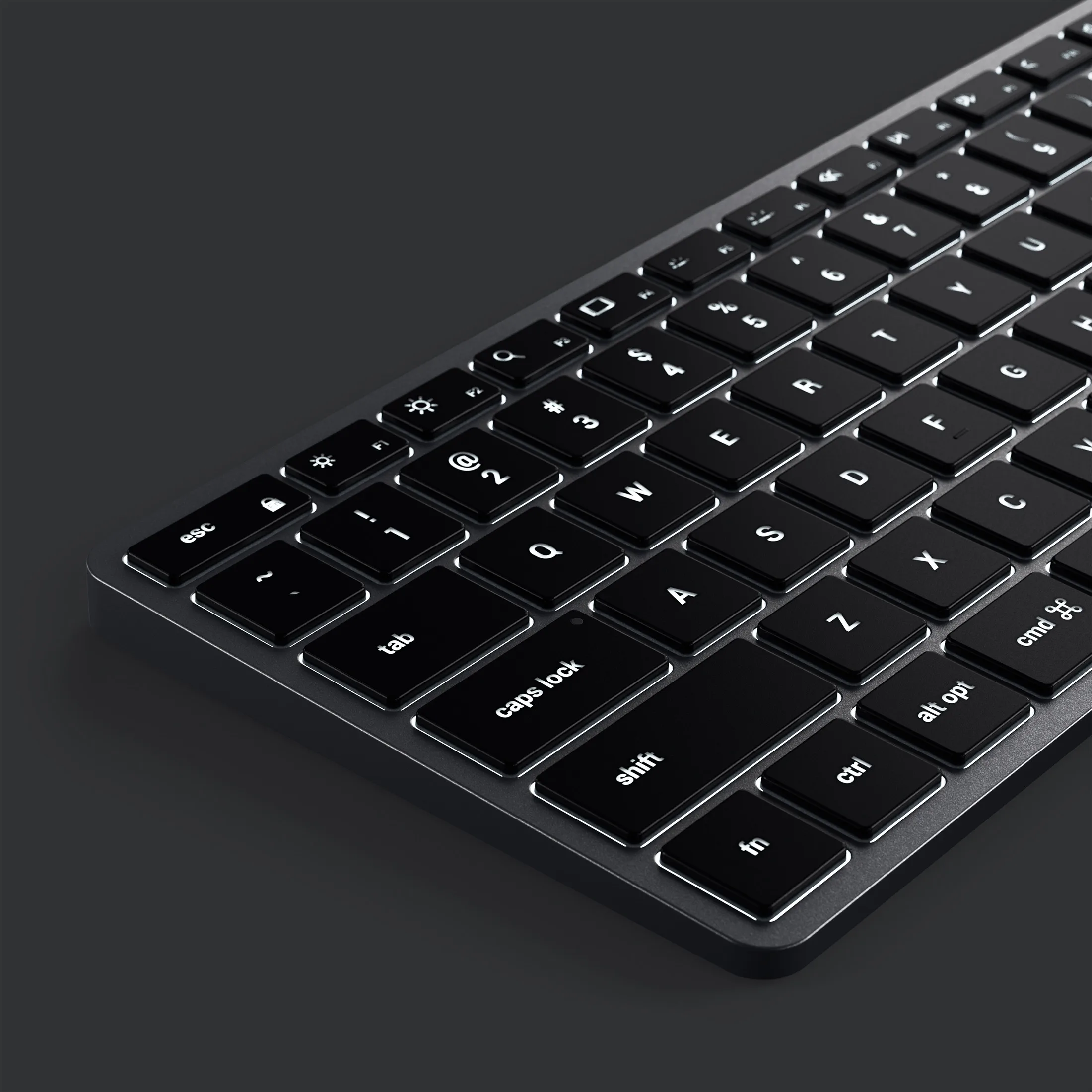 Adjustable Backlit Keys