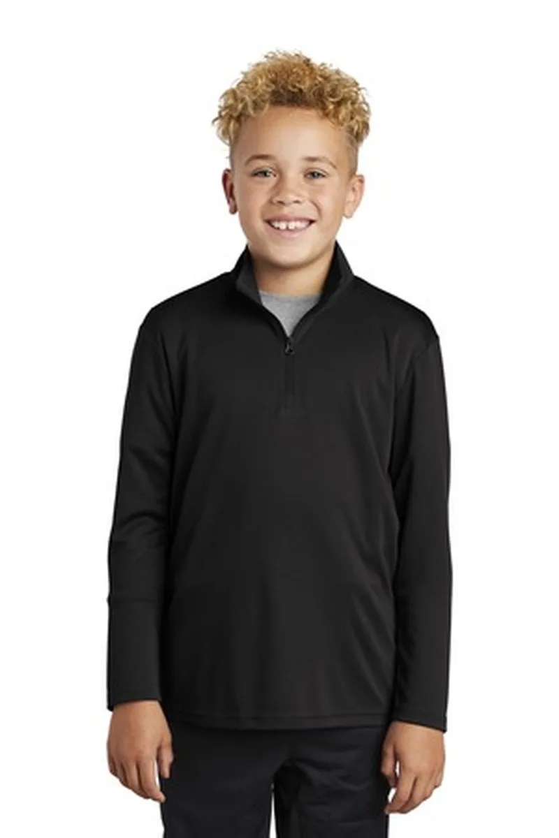 Sport-Tek ® Youth PosiCharge ® Competitor ™ 1/4-Zip Pullover.