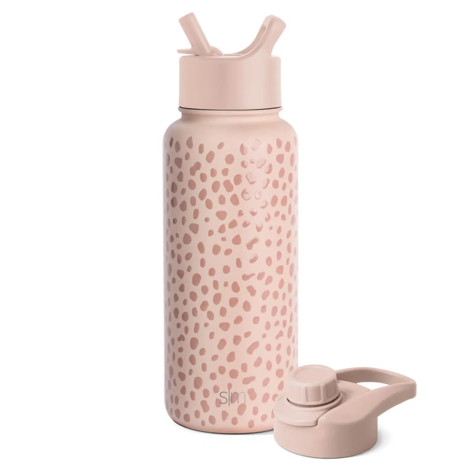 32 oz Simple Modern® Stainless Steel Insulated Summit Water Bottle w/ Straw Lid view 7
