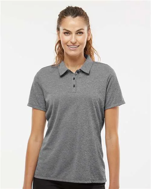 Adidas® Women's Heathered Polo Shirt