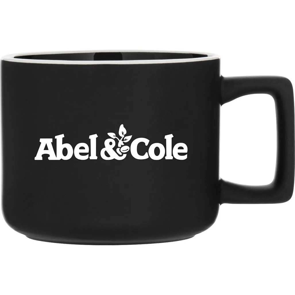12 oz Helio Ceramic Mug (Matte Black)