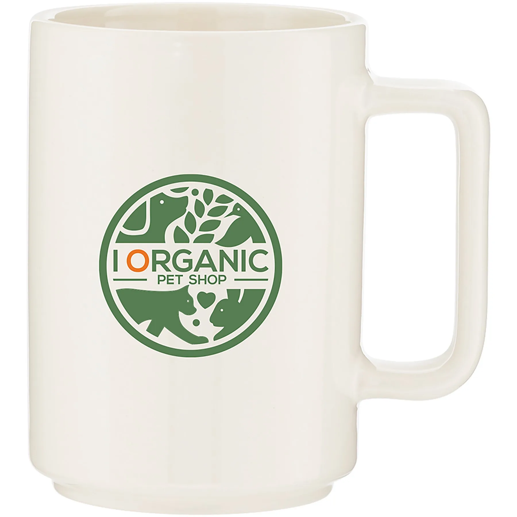 15 oz Falkor Ceramic Mug (Natural)