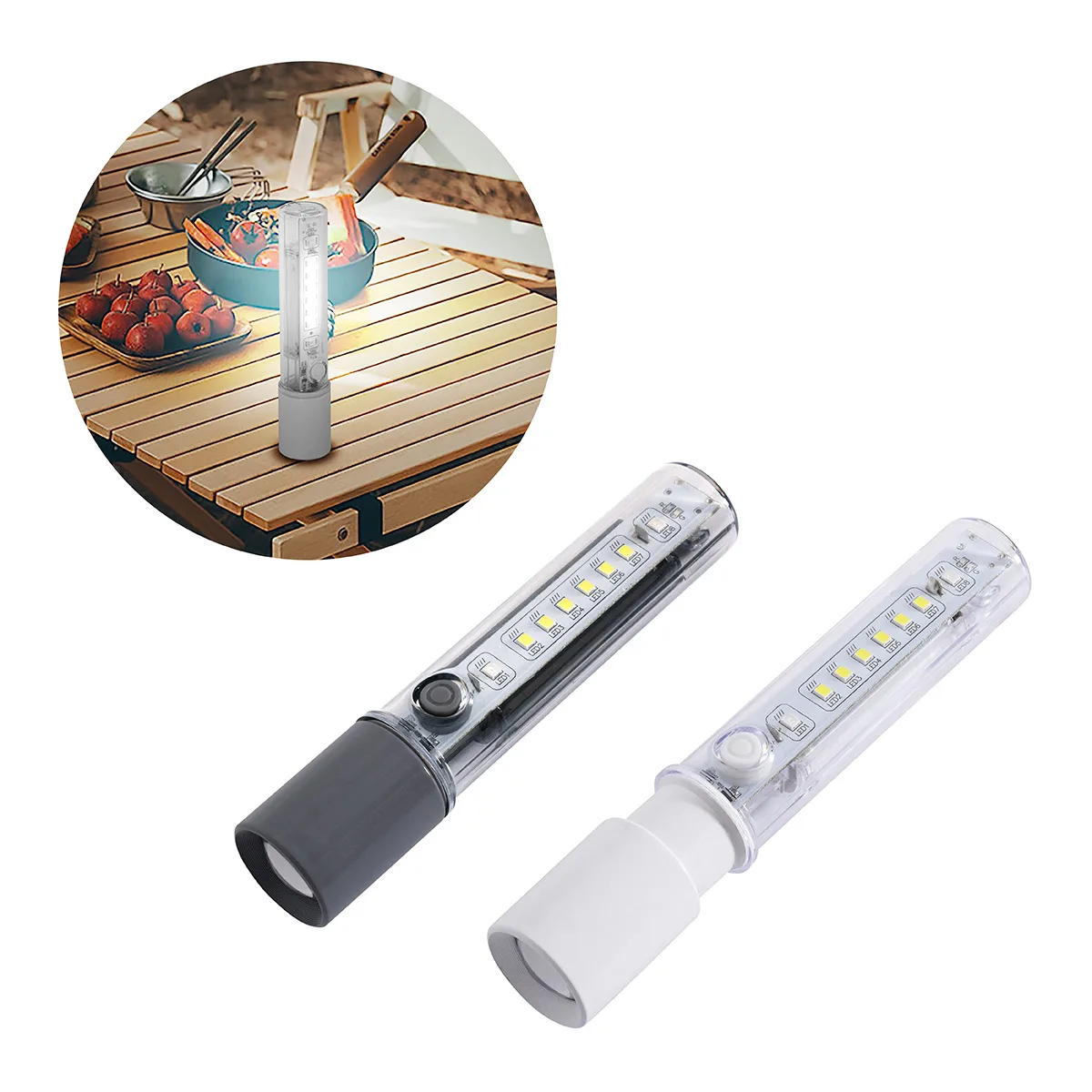 Best Buddy Tools® Rechargeable Multi-Mode Zoom Flashlight view 2