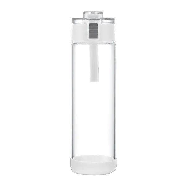 Laramie 22oz Glass Bottle w Flip Lid view 2