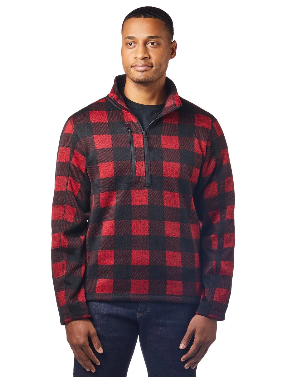 Men's Kodiak ¼ Zip Sweater Knit Fleece view 2