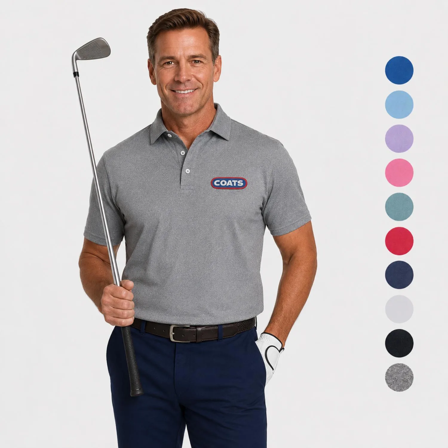 Holderness & Bourne® Anderson Men's Polo UPF 50+ Protection