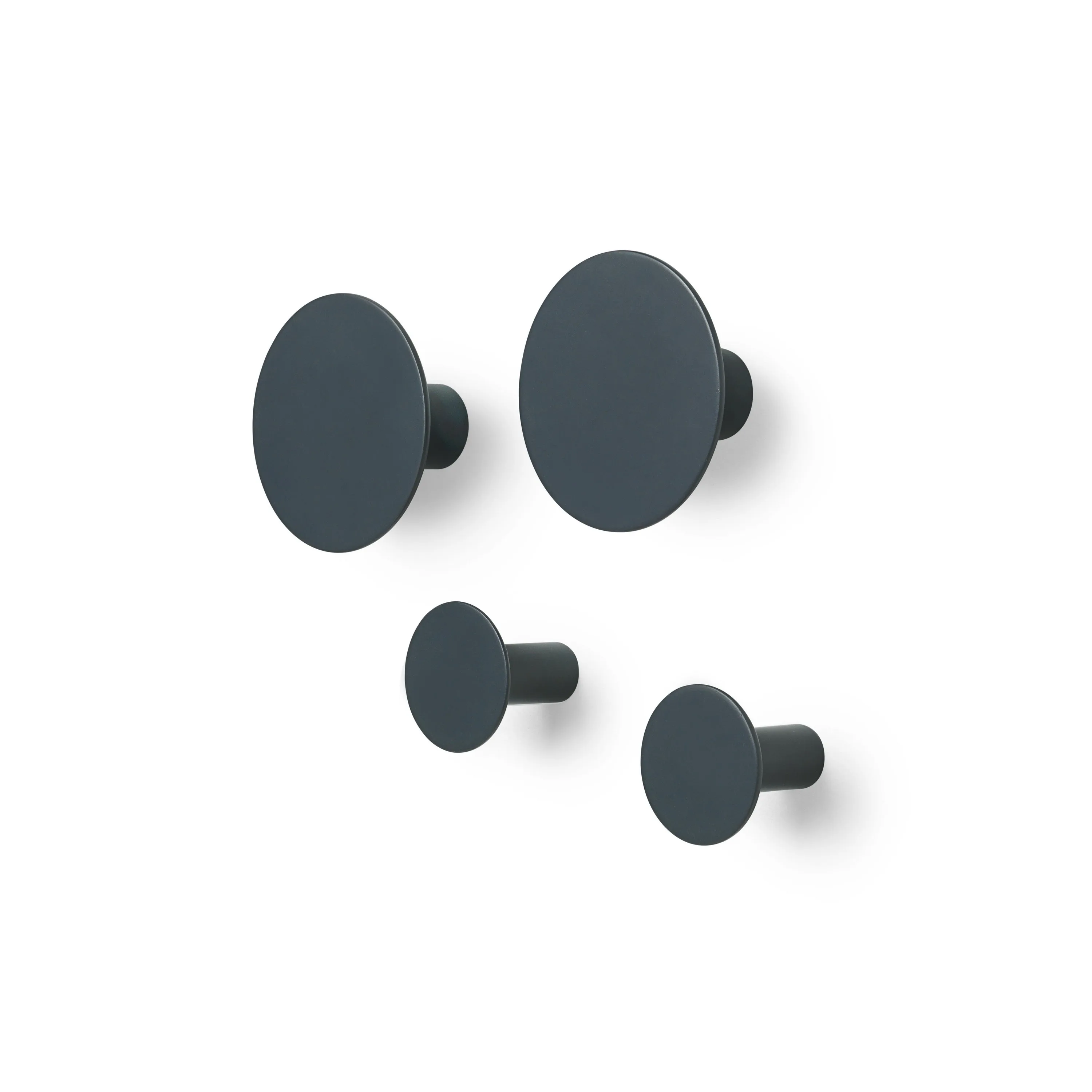 Blomus Wall Hooks 4Pk - Gunmetal Gray