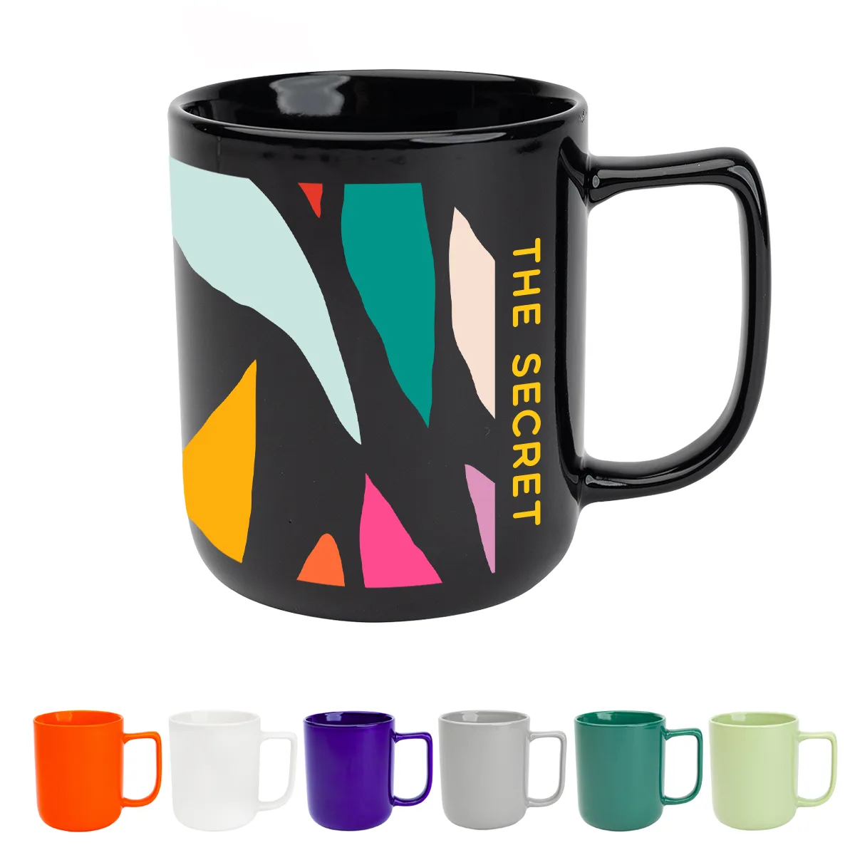 12 Oz. Full Color Delton Ceramic Mug view 2