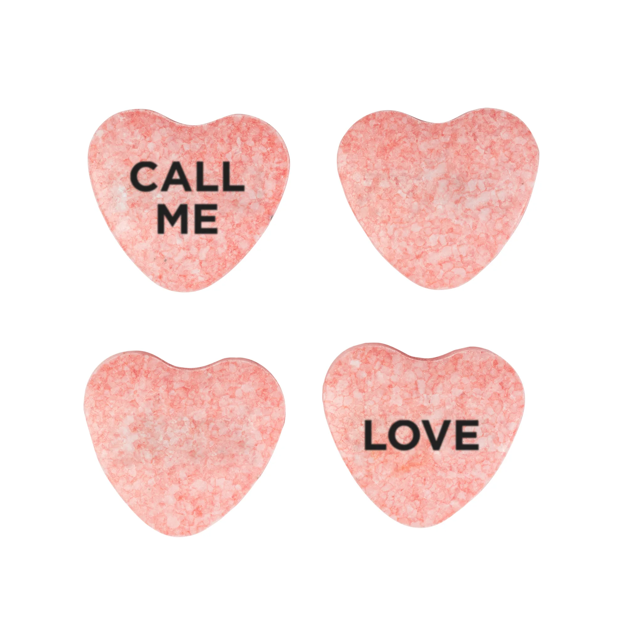 Full Color Tube DigiBag with Imprinted Conversation Hearts view 2
