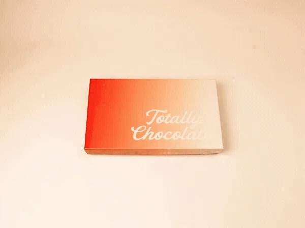 Giant 2lb. Engraved Chocolate Bar with Luxury Custom Packaging view 3
