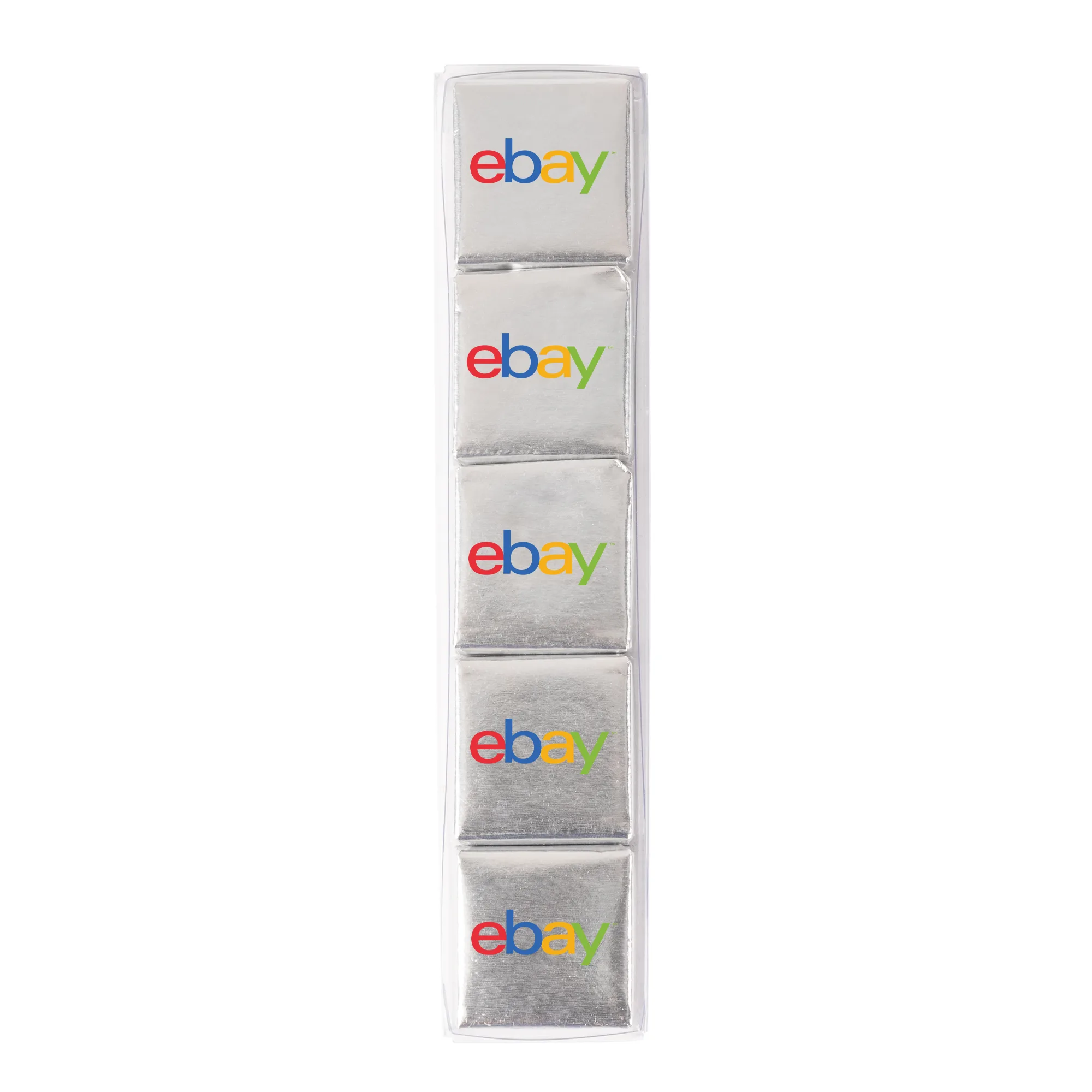 Ten Piece Chocolate Foiled Square Acetate- Full Color view 4