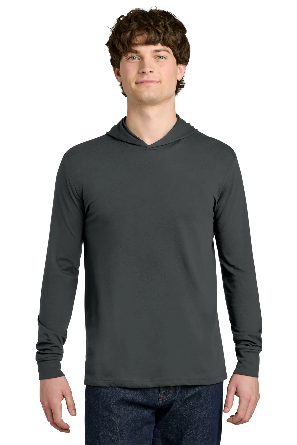 Next Level Apparel® CVC Long Sleeve Hoodie view 3