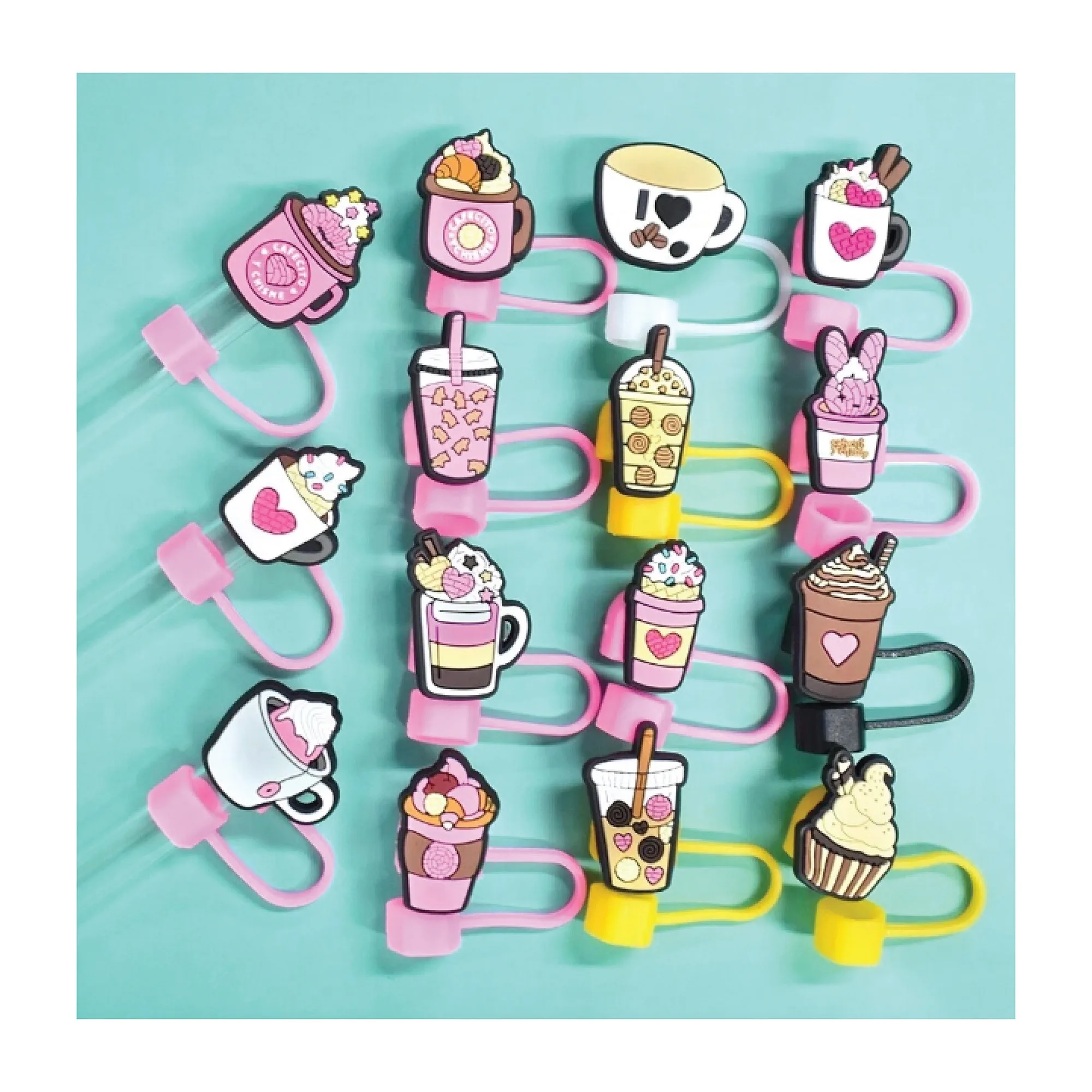 Custom Straw Toppers view 6
