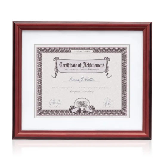 Montgomery Certificate Frame