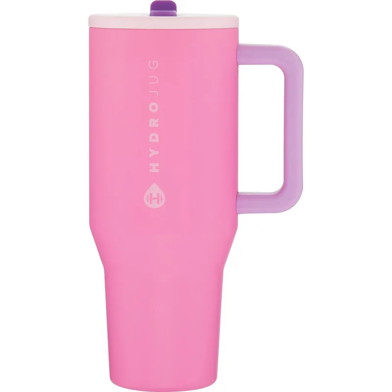 32 oz Hydrojug Traveler Tumbler (Pink Sugar)