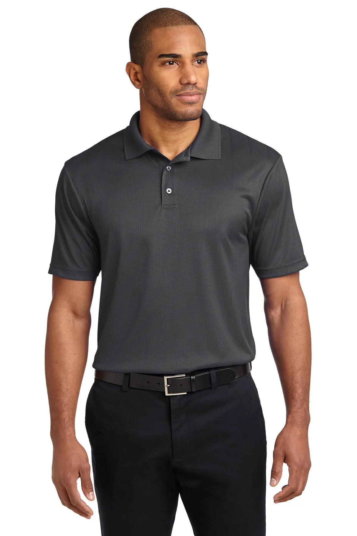 Port Authority® Performance Fine Jacquard Polo. view 3