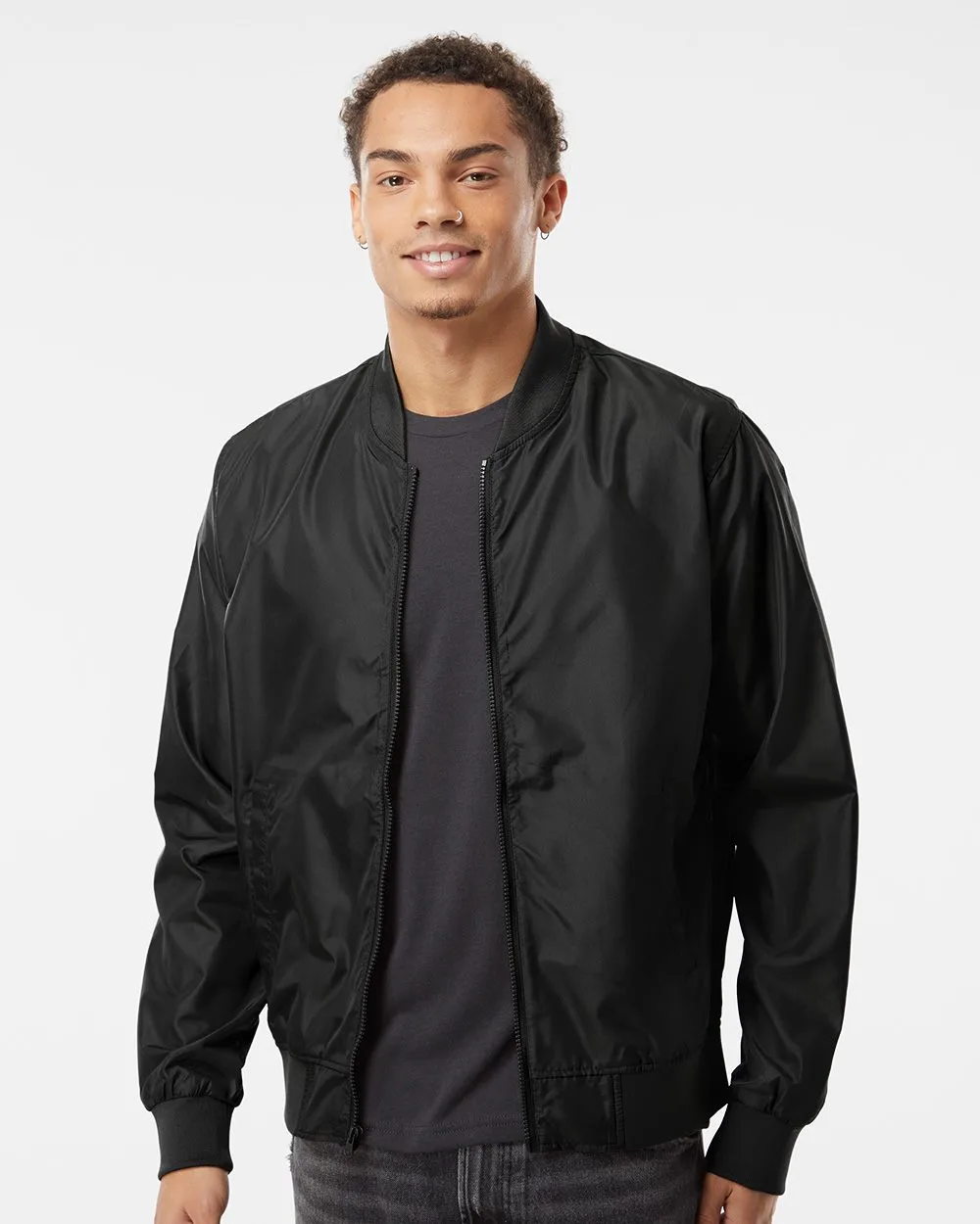 Independent Trading Co.® Lightweight Bomber Jacket