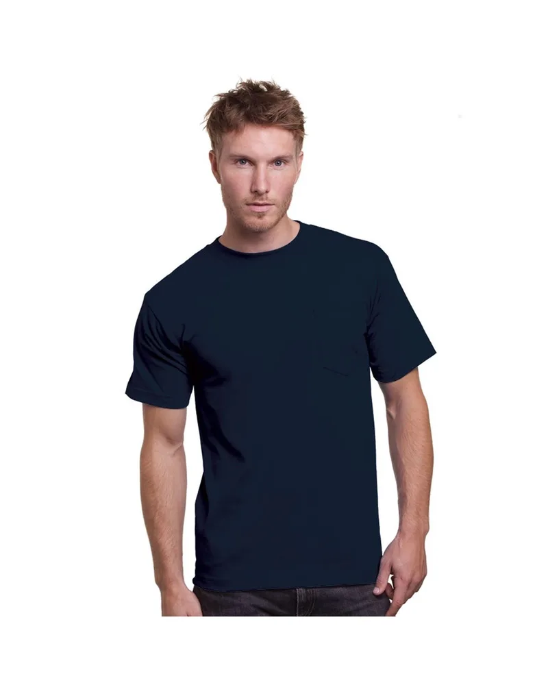 BAYSIDE Unisex USA Made Pocket T-Shirt view 6
