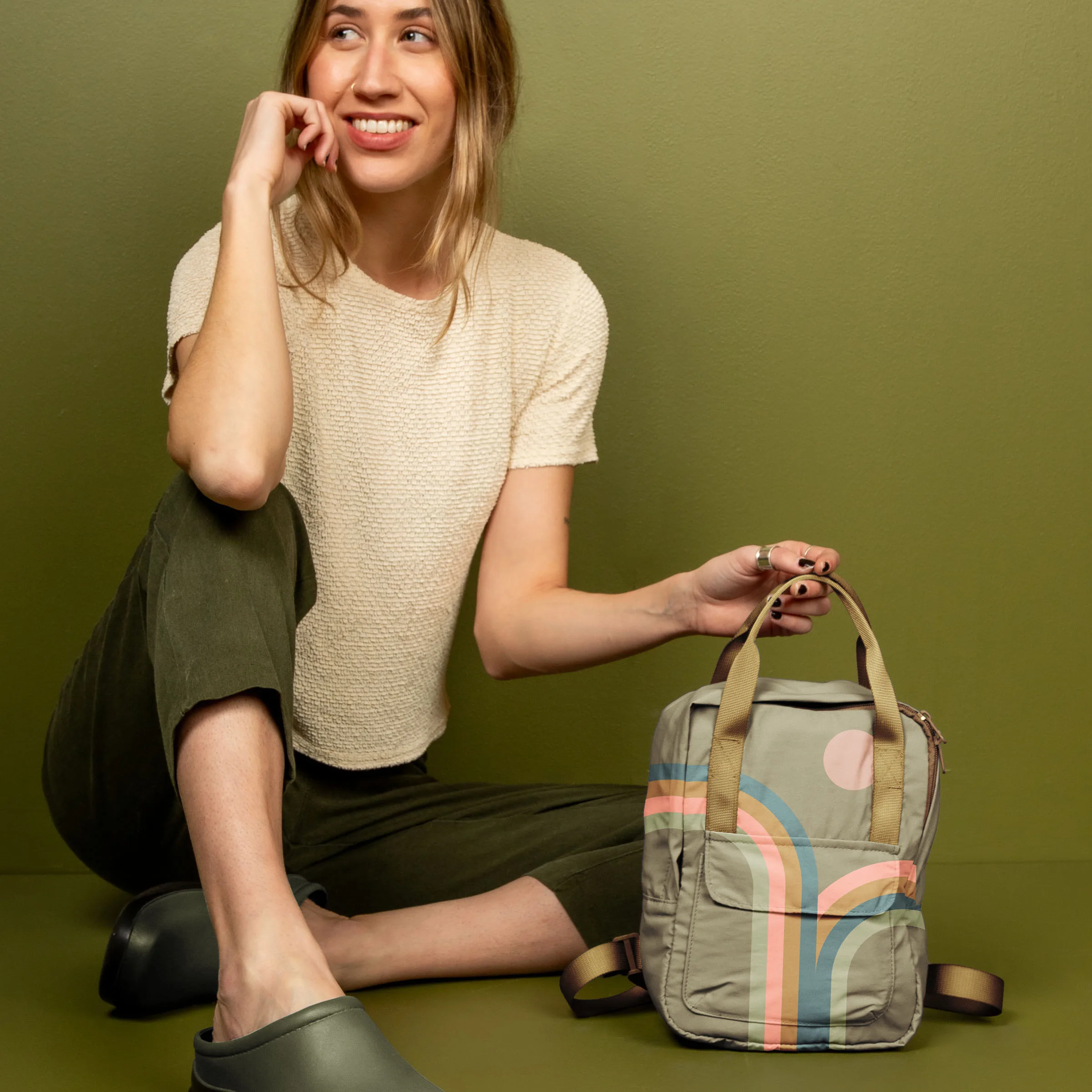 Mini Everyday Backpack - 4cp Nylon view 2