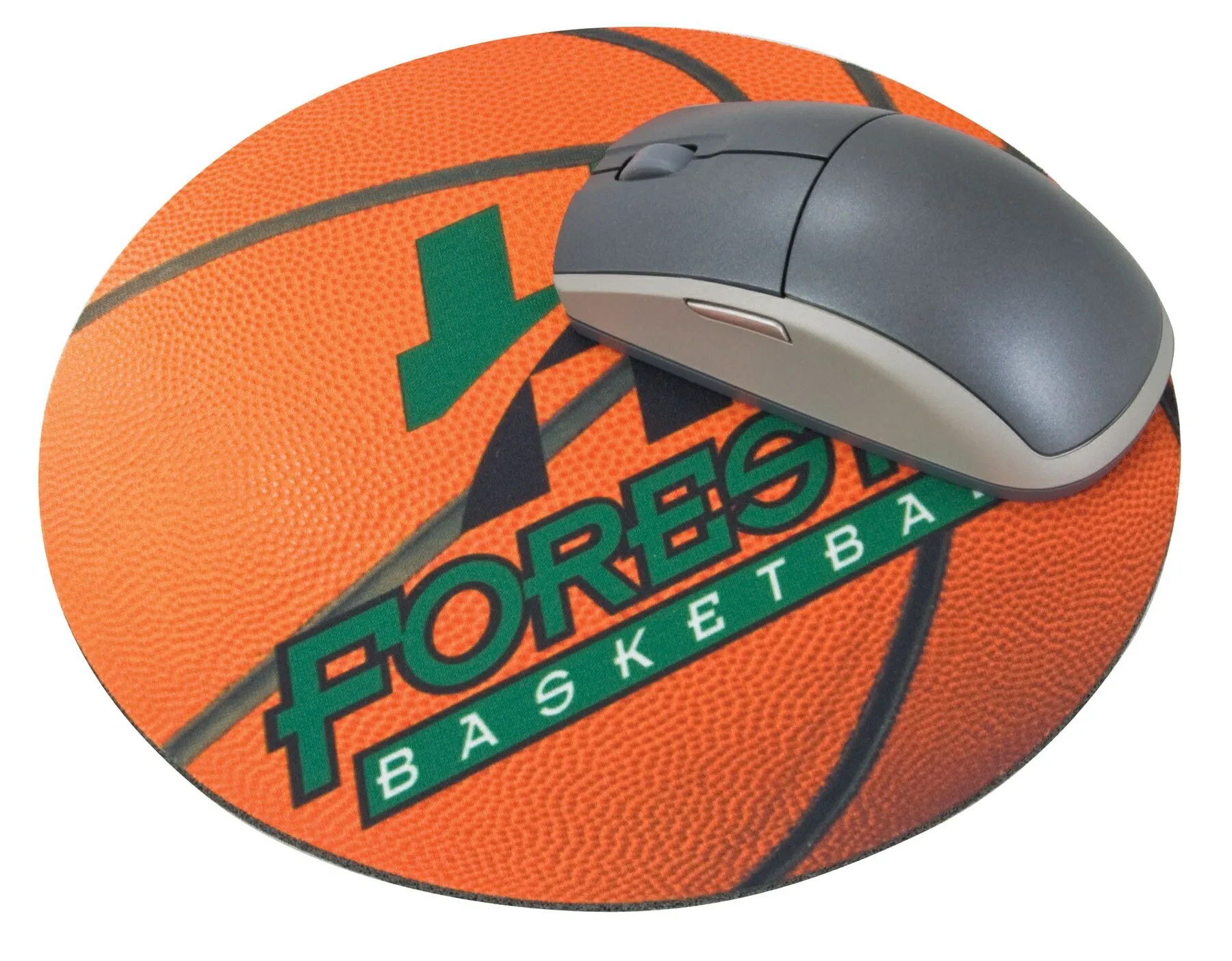 8" Round Natural Rubber Mouse Pad