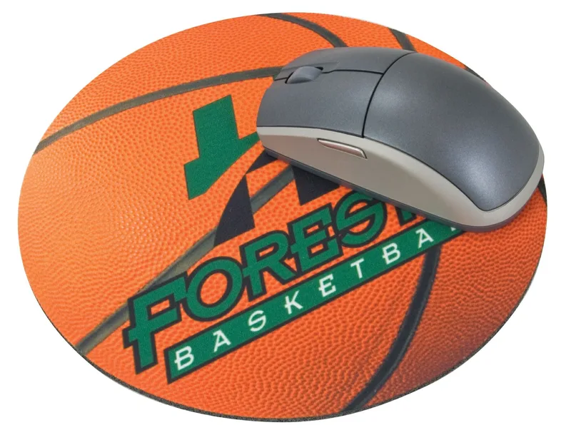 8" Round Natural Rubber Mouse Pad