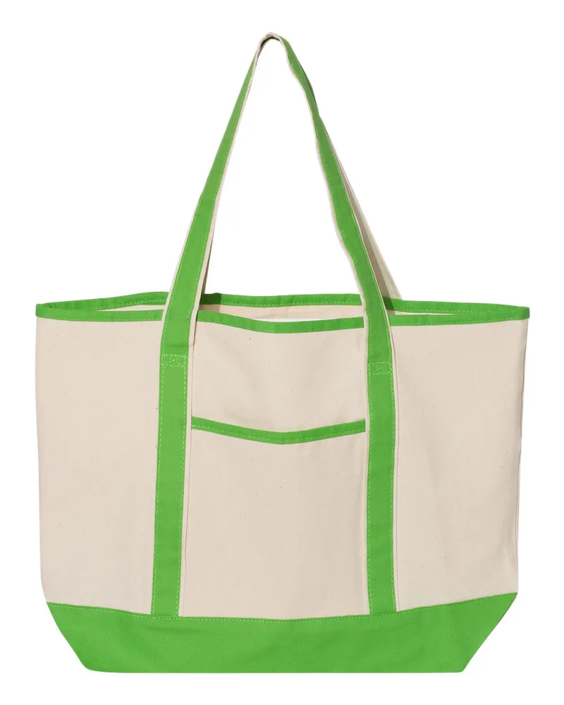 Q-Tees™ 34.6L Large Canvas Deluxe Tote Bag view 5