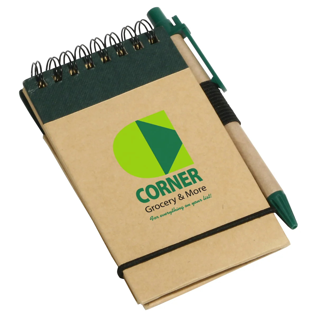 Think Green Recycled Notepad & Pen view 6
