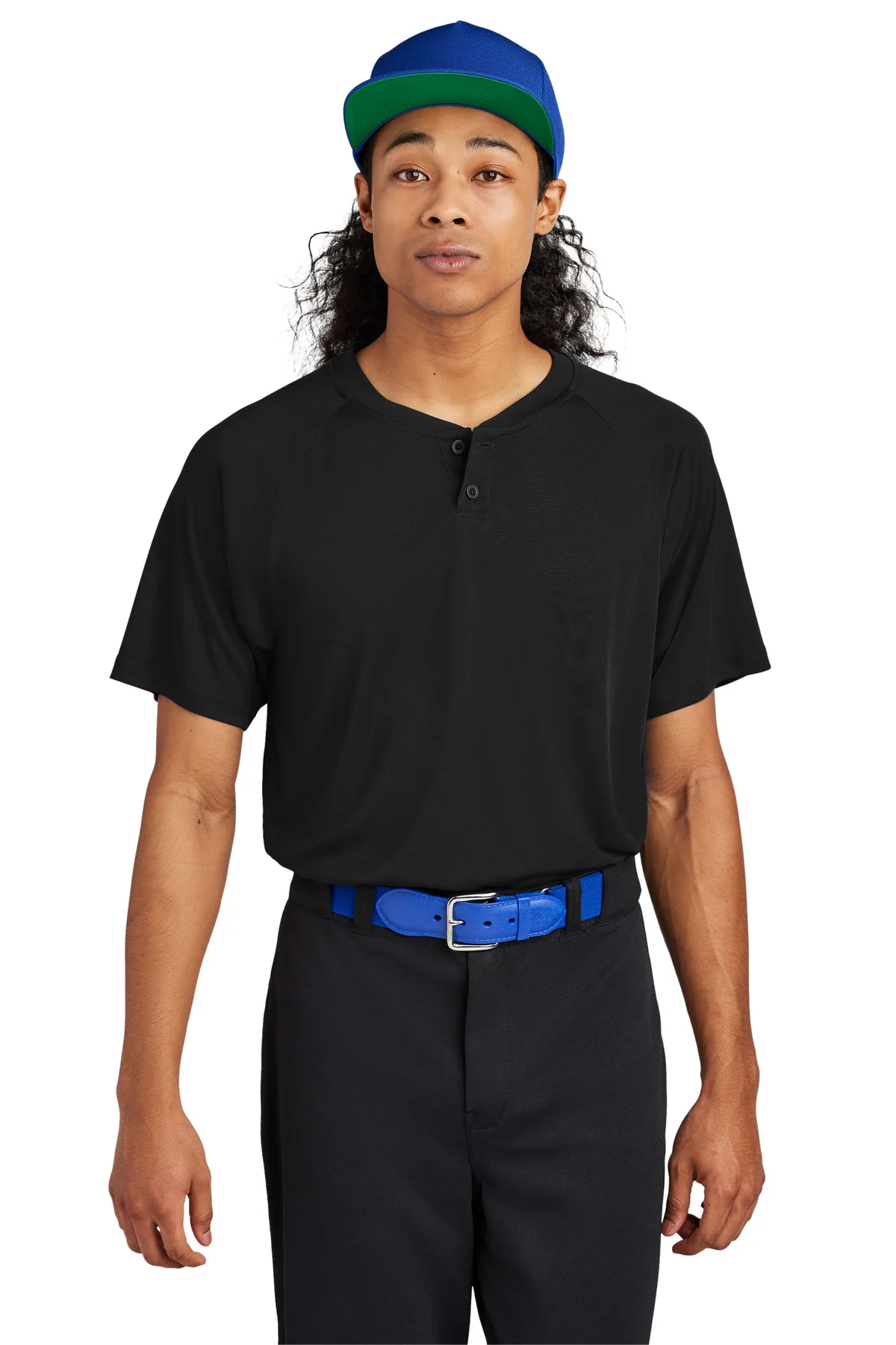 Sport-Tek® PosiCharge® Competitor™ 2-Button Henley