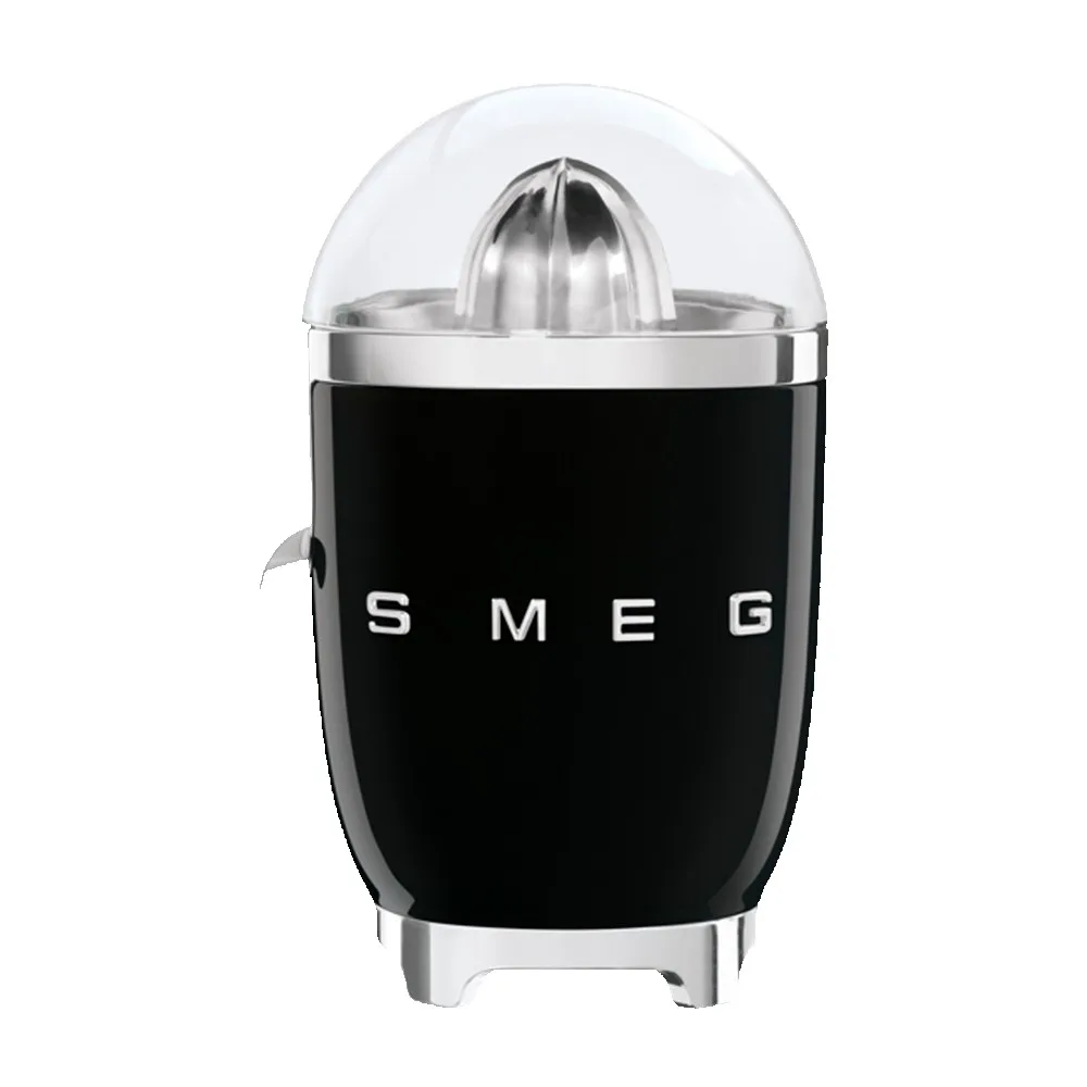 SMEG Electric Citrus Juicer - Black Glossy