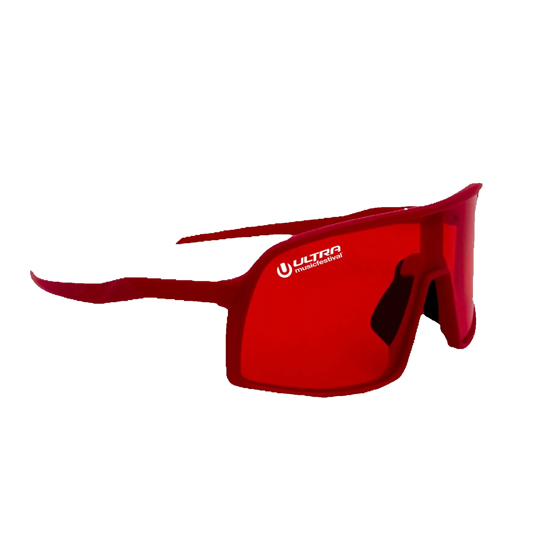 Red Logo Angle View