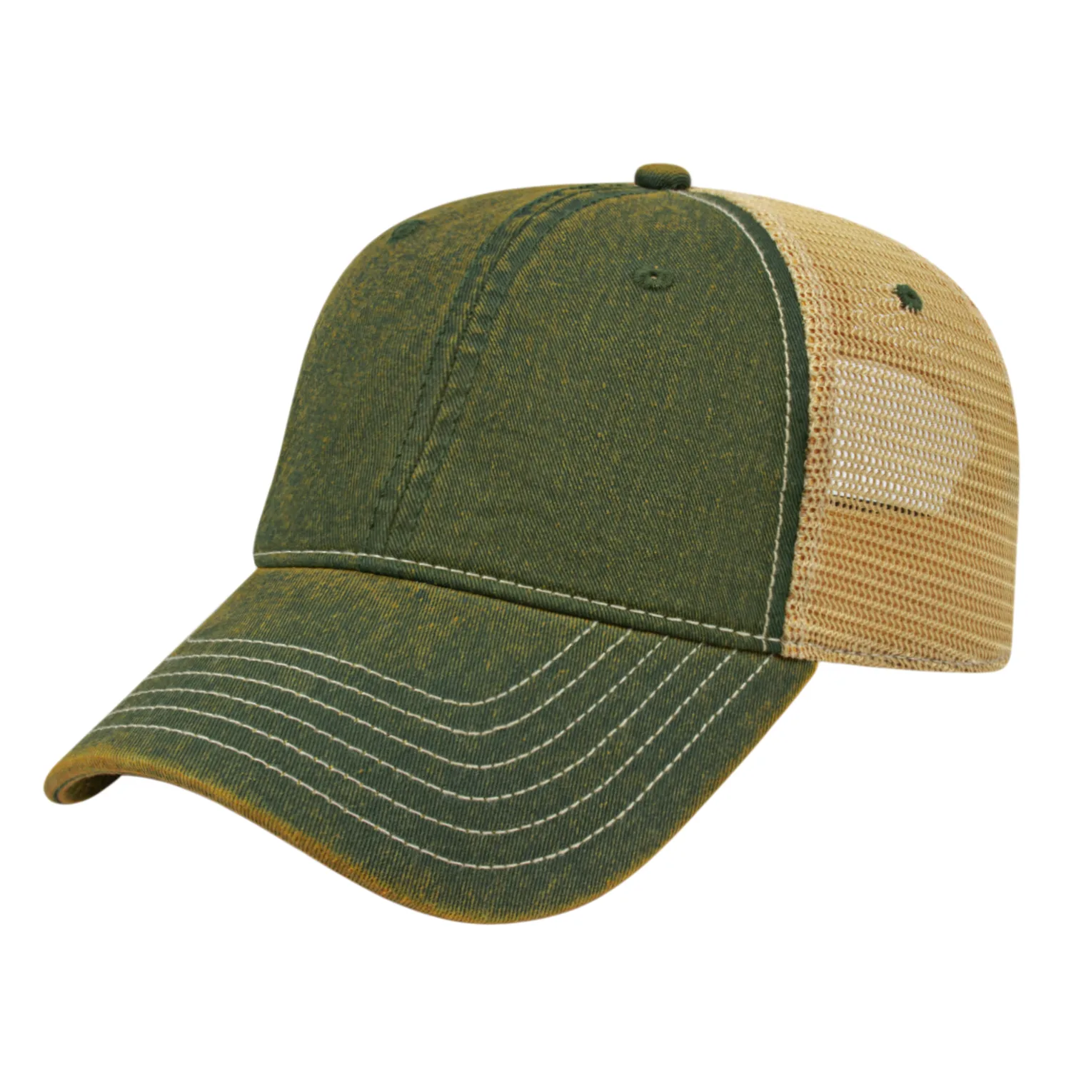 Premium Vintage Washed Mesh Back Cap view 2