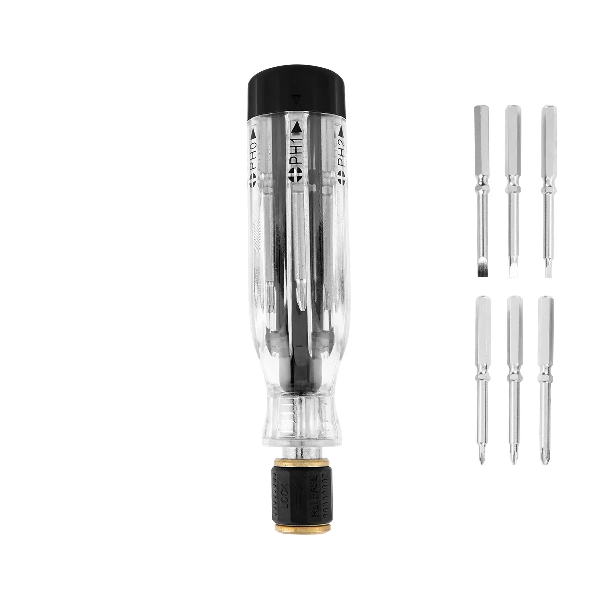 6-in-1 Quick Release Screwdriver view 3