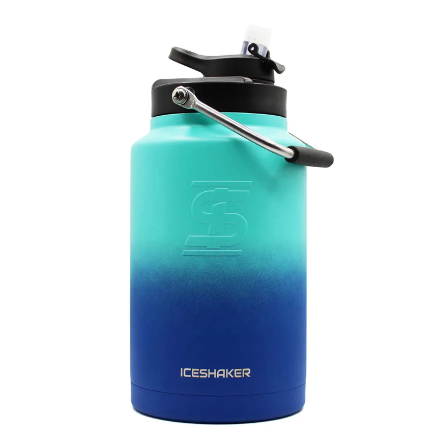128 oz Ice Shaker® Stainless Steel Insulated One Gallon Water Jug view 2