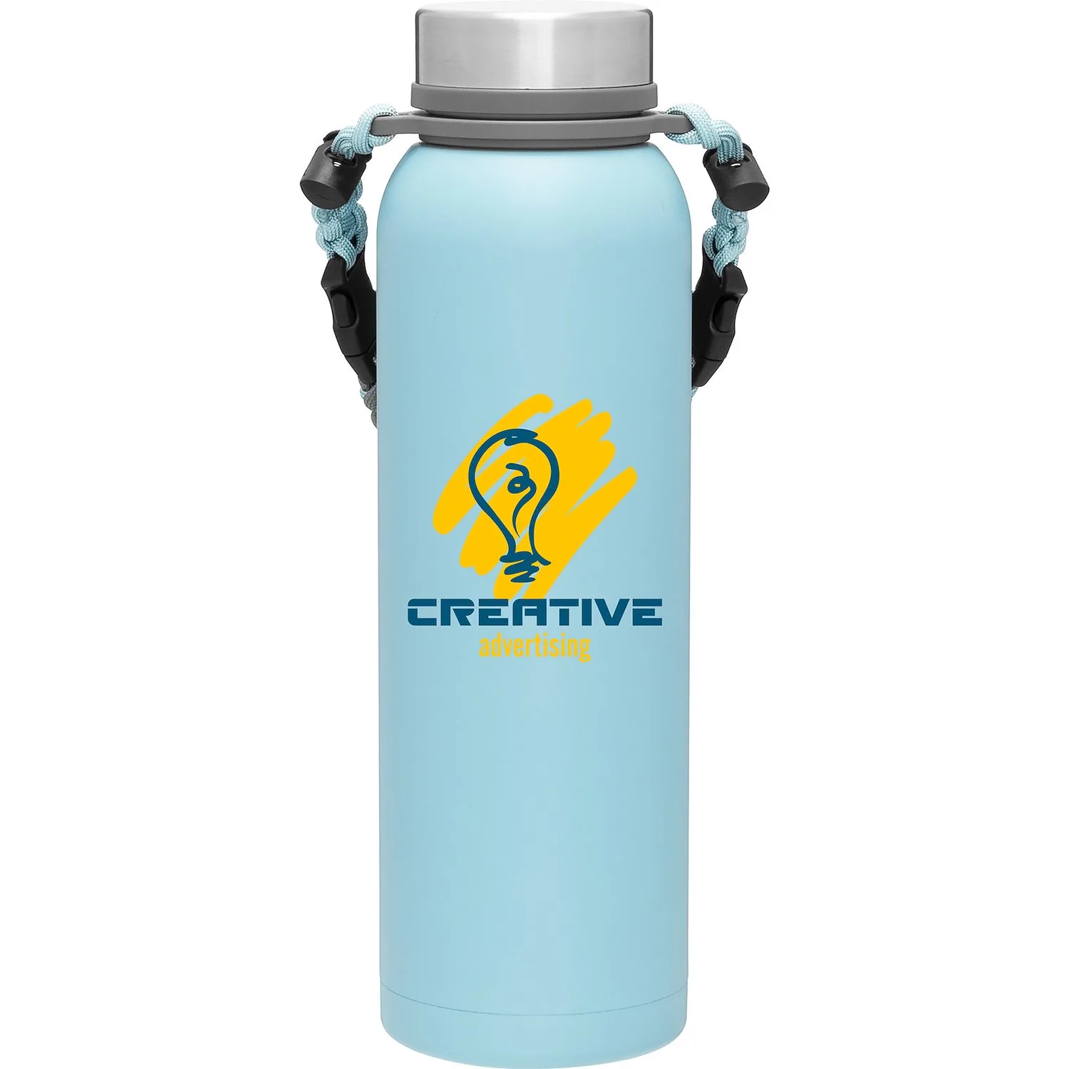 32 oz h2go Pine Water Bottle (Matte Cloud)