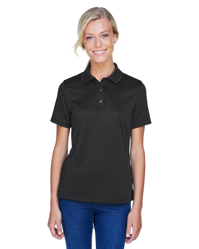 Harriton Women's Advantage Snag Protection Plus IL Snap Placket Polo Shirt