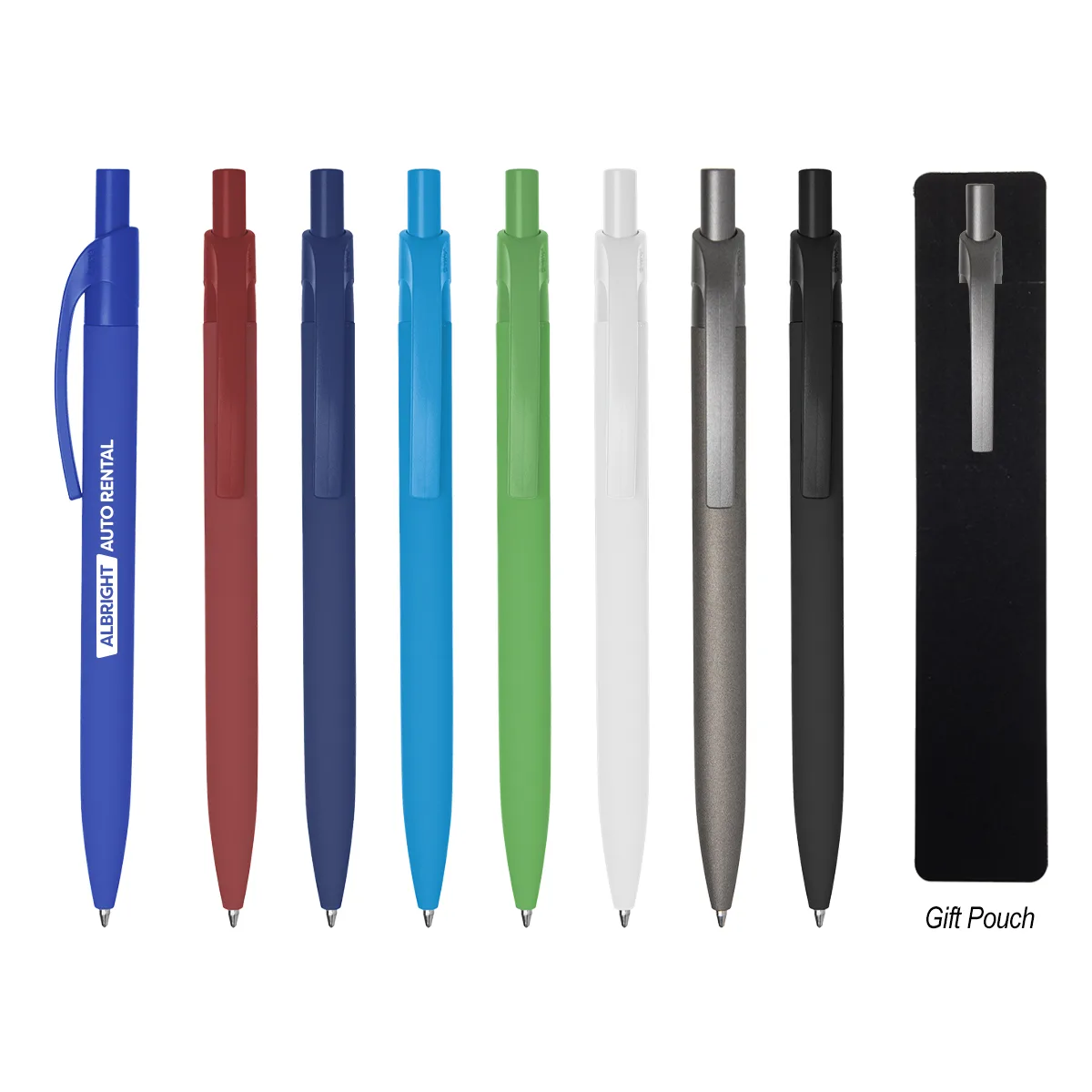 Beckett Recycled Aluminum Pen view 2