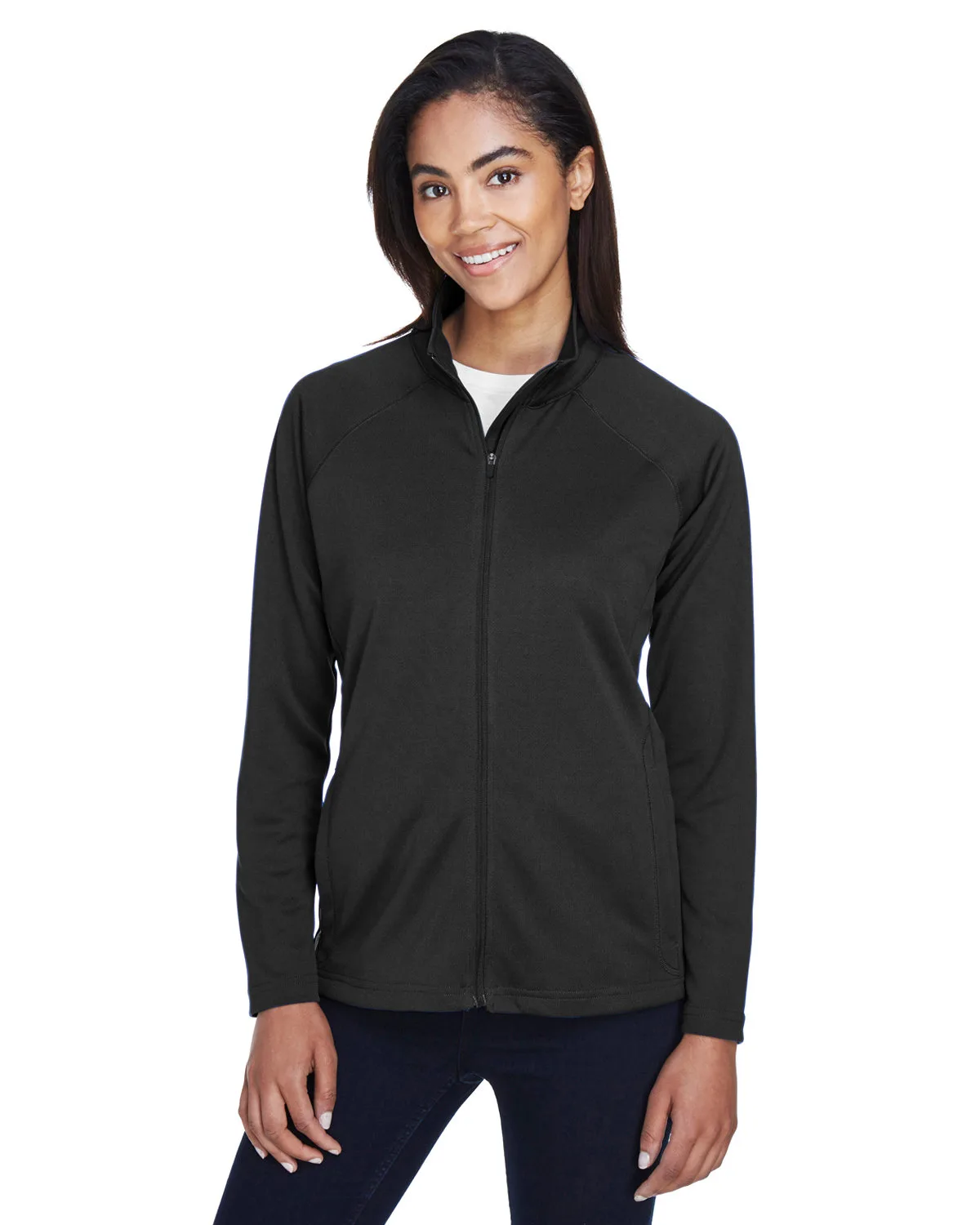 Devon and Jones® Women's Stretch Tech-Shell® Compass Full-Zip Jacket