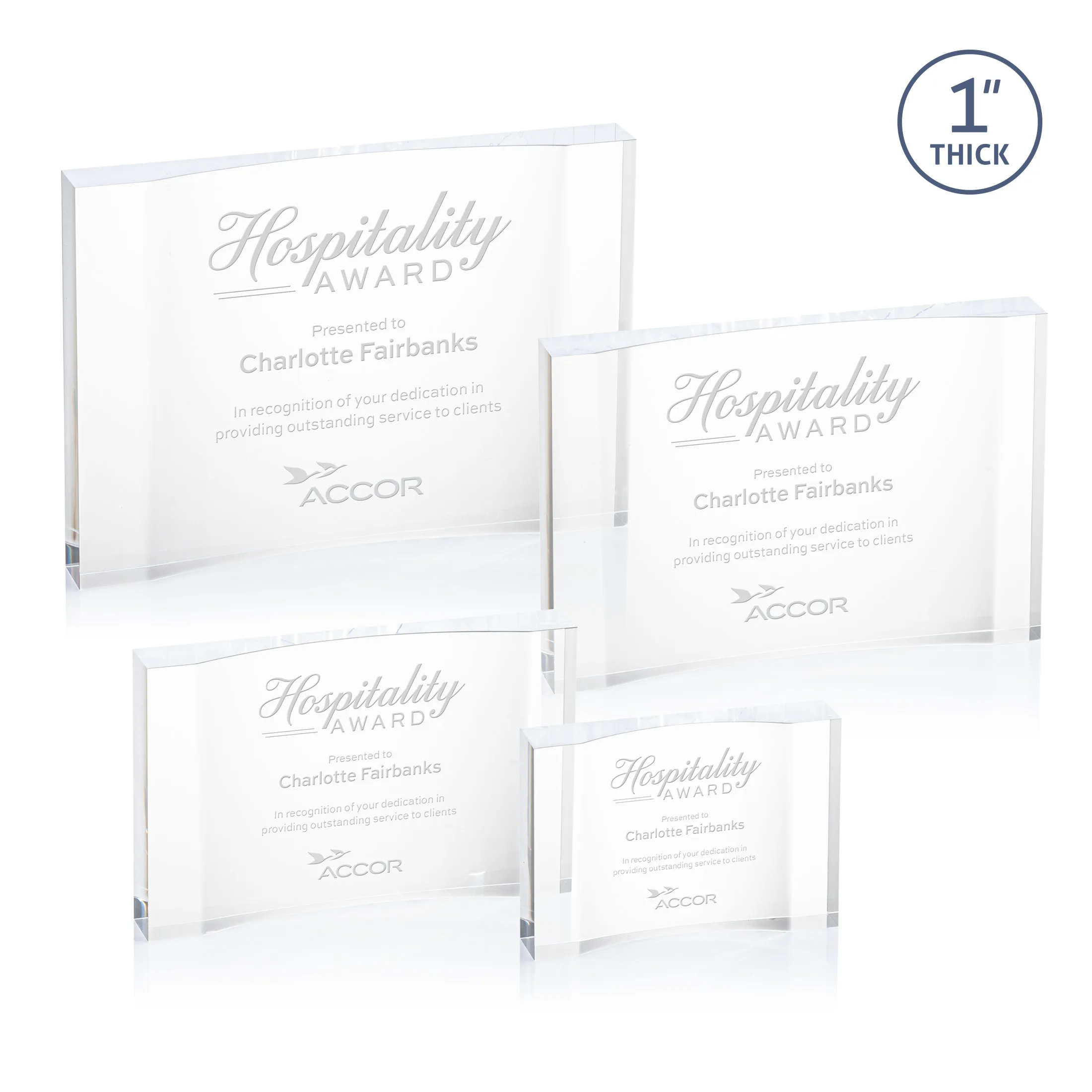 Laser Engraving, Clear