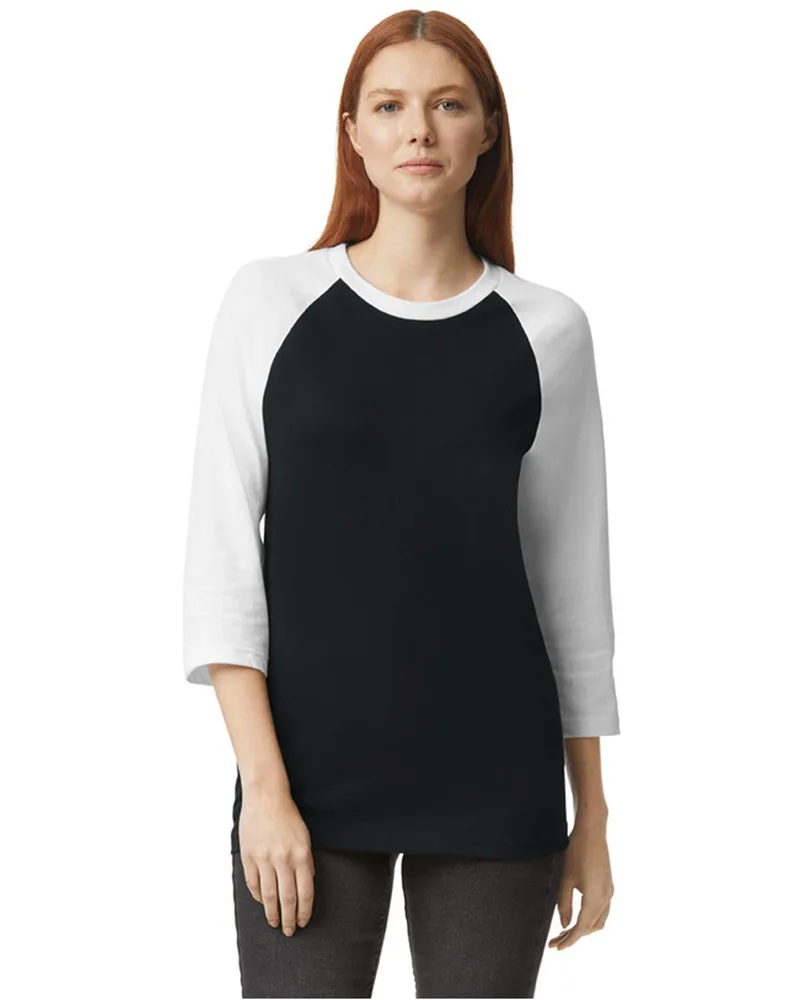 American Apparel® Unisex CVC Raglan T-Shirt